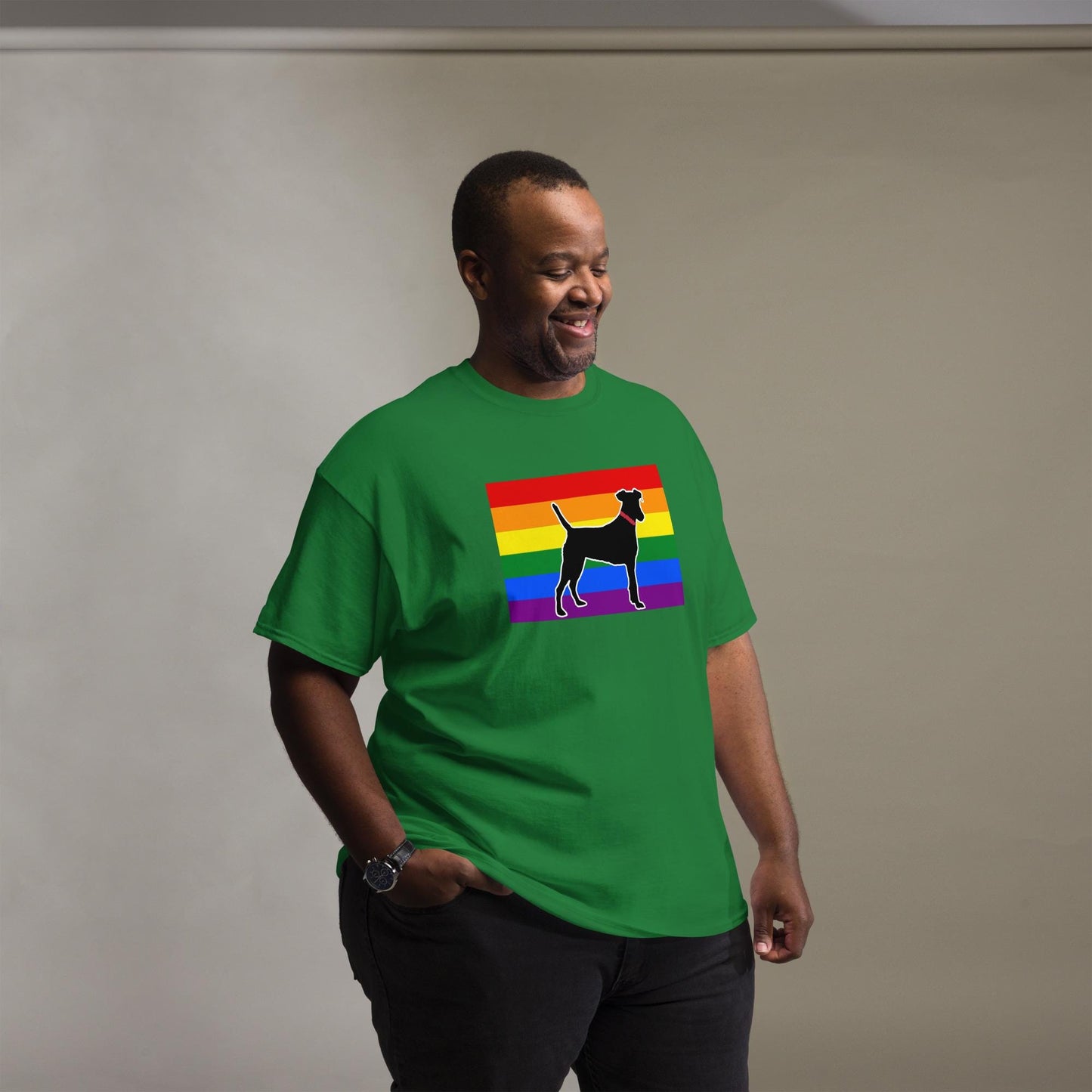 Black Dog Pride T-shirt Unisex Pride classic tees