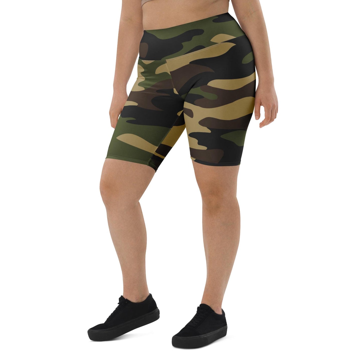Camo Biker Shorts Sizes up to 3XL