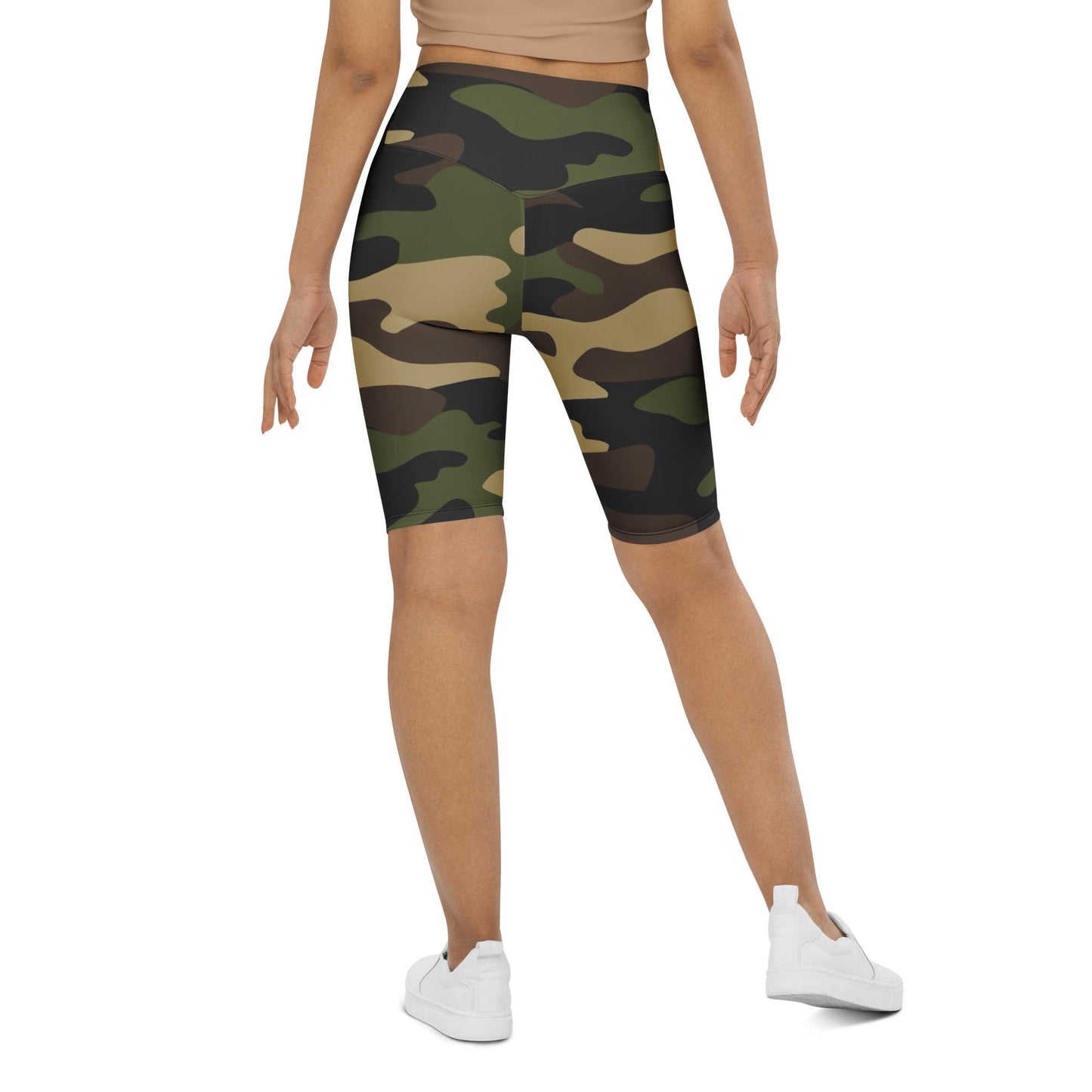 Camo Biker Shorts Sizes up to 3XL