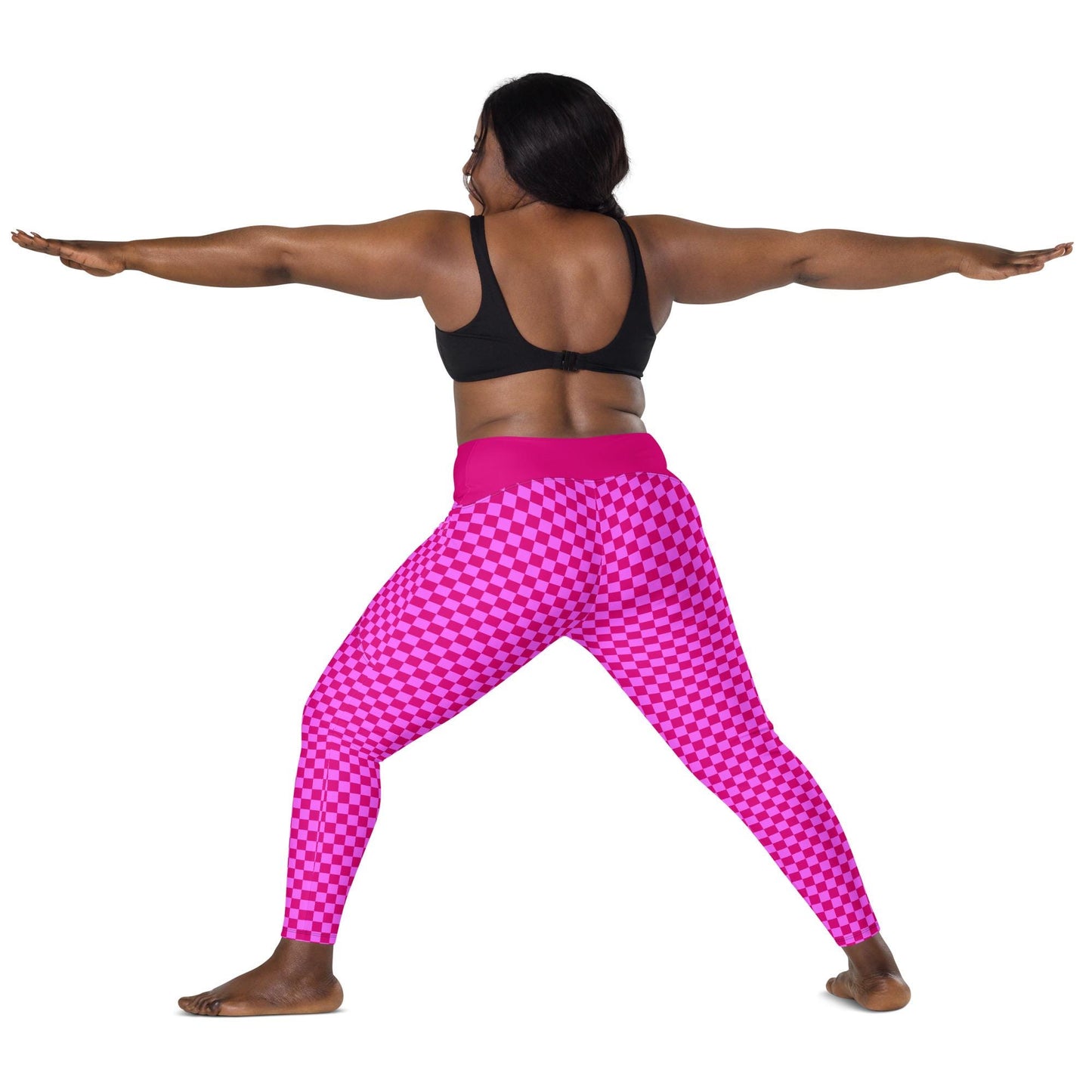 Pink Leggings with pockets