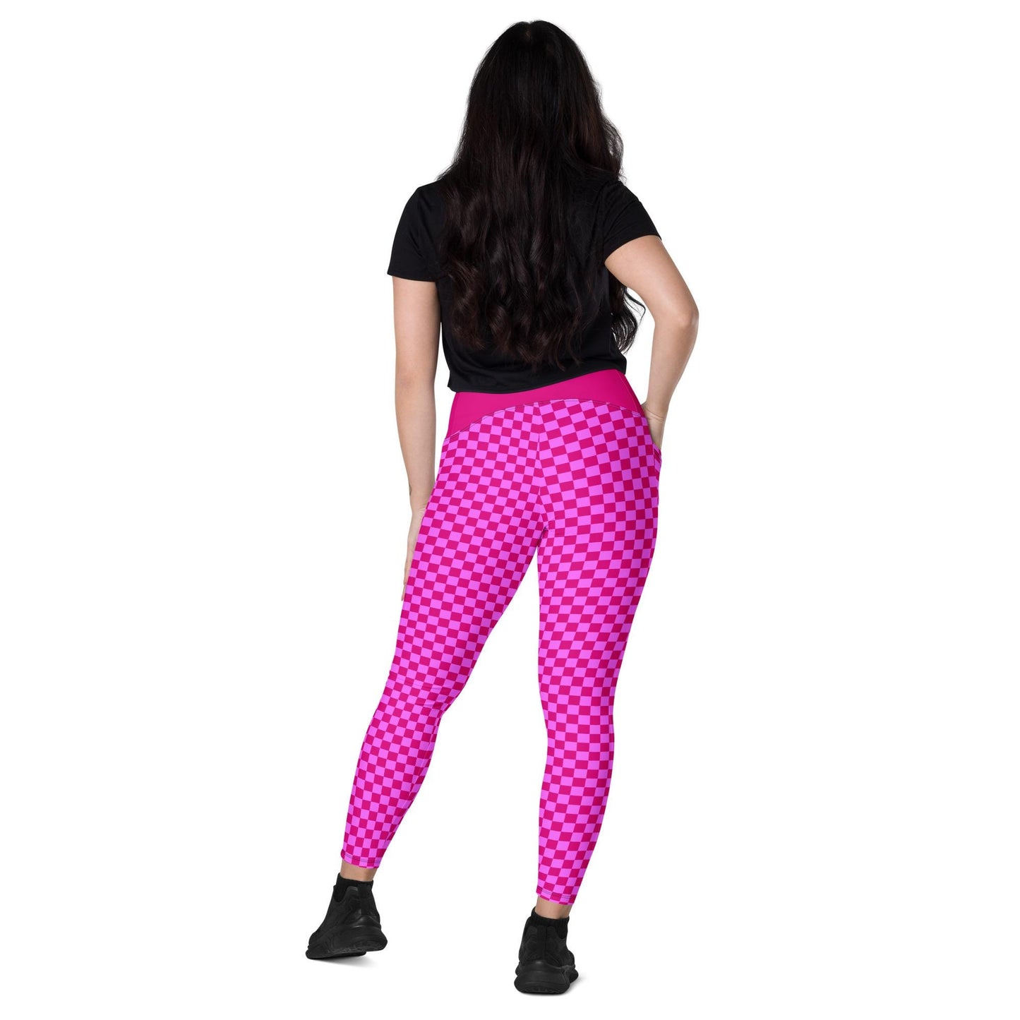 Pink Leggings with pockets