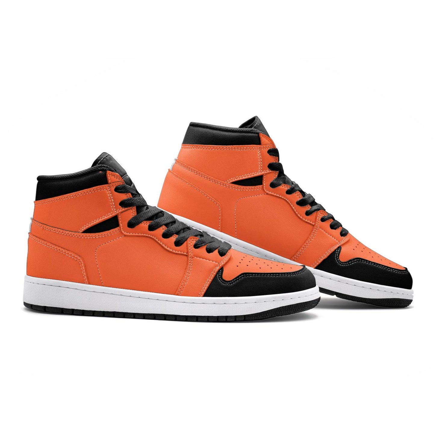 Orange High Top Sneakers Unisex Sneaker TR