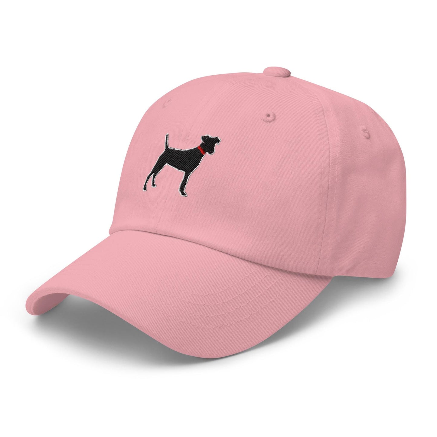 Black Dog Lover Hat: Cotton Twill Dad Hat