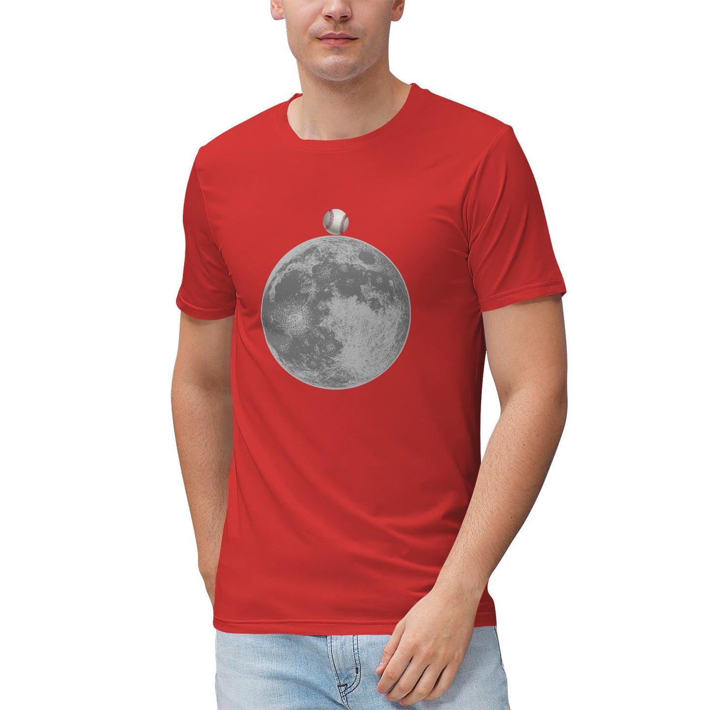Baseball Shirts Men's Tech Heathered Performance Shirt