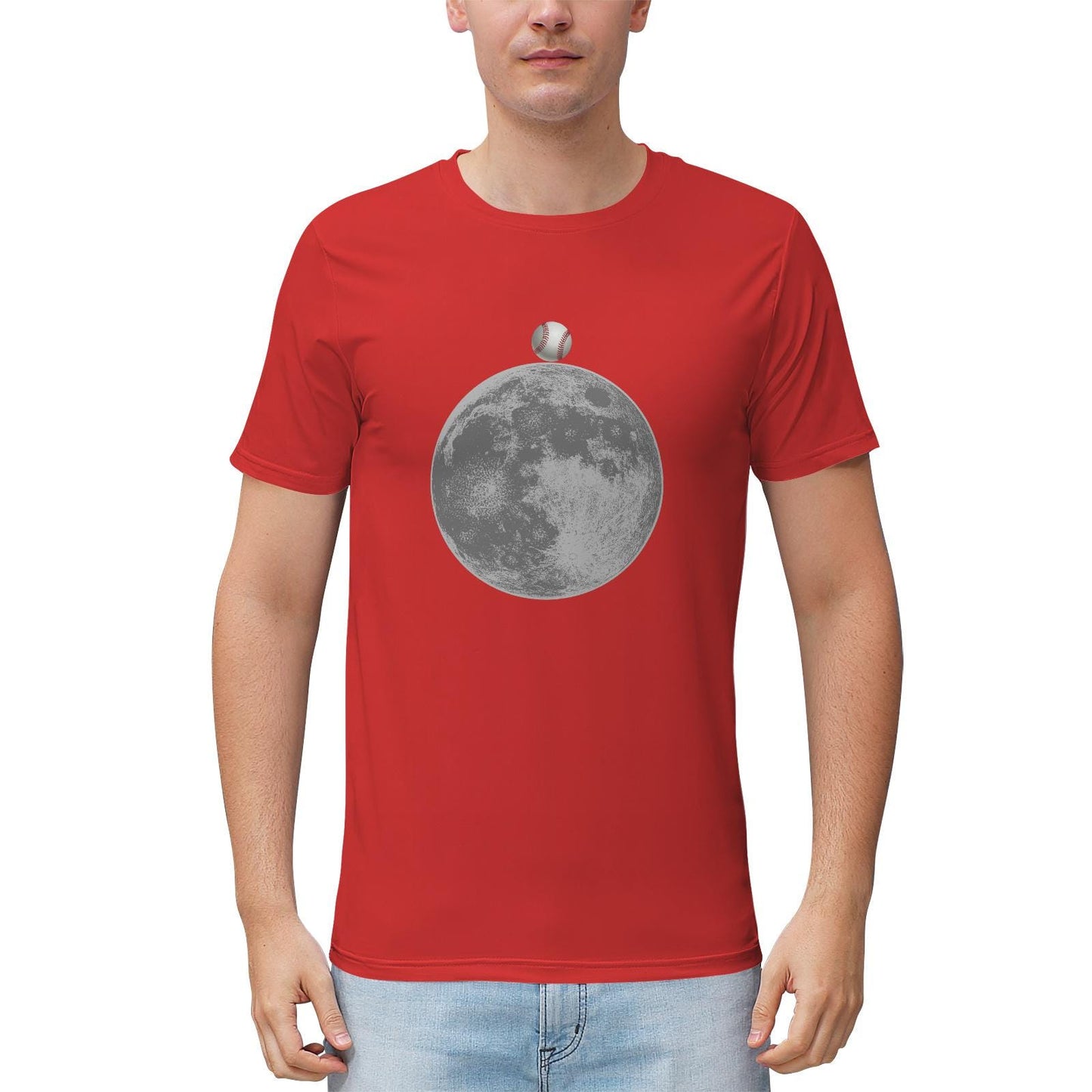 Baseball Shirts Men's Tech Heathered Performance Shirt