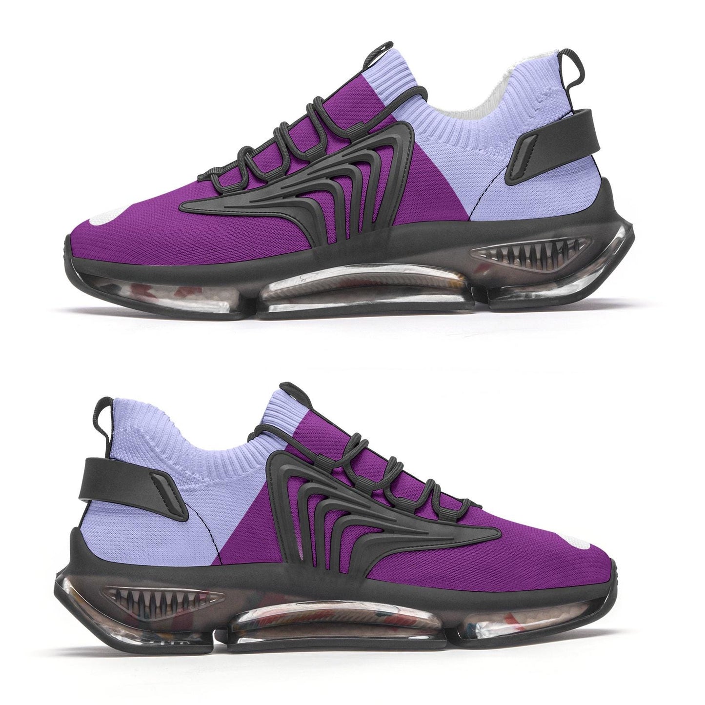 Purple Sneakers Unisex Low Top Mesh Sneakers