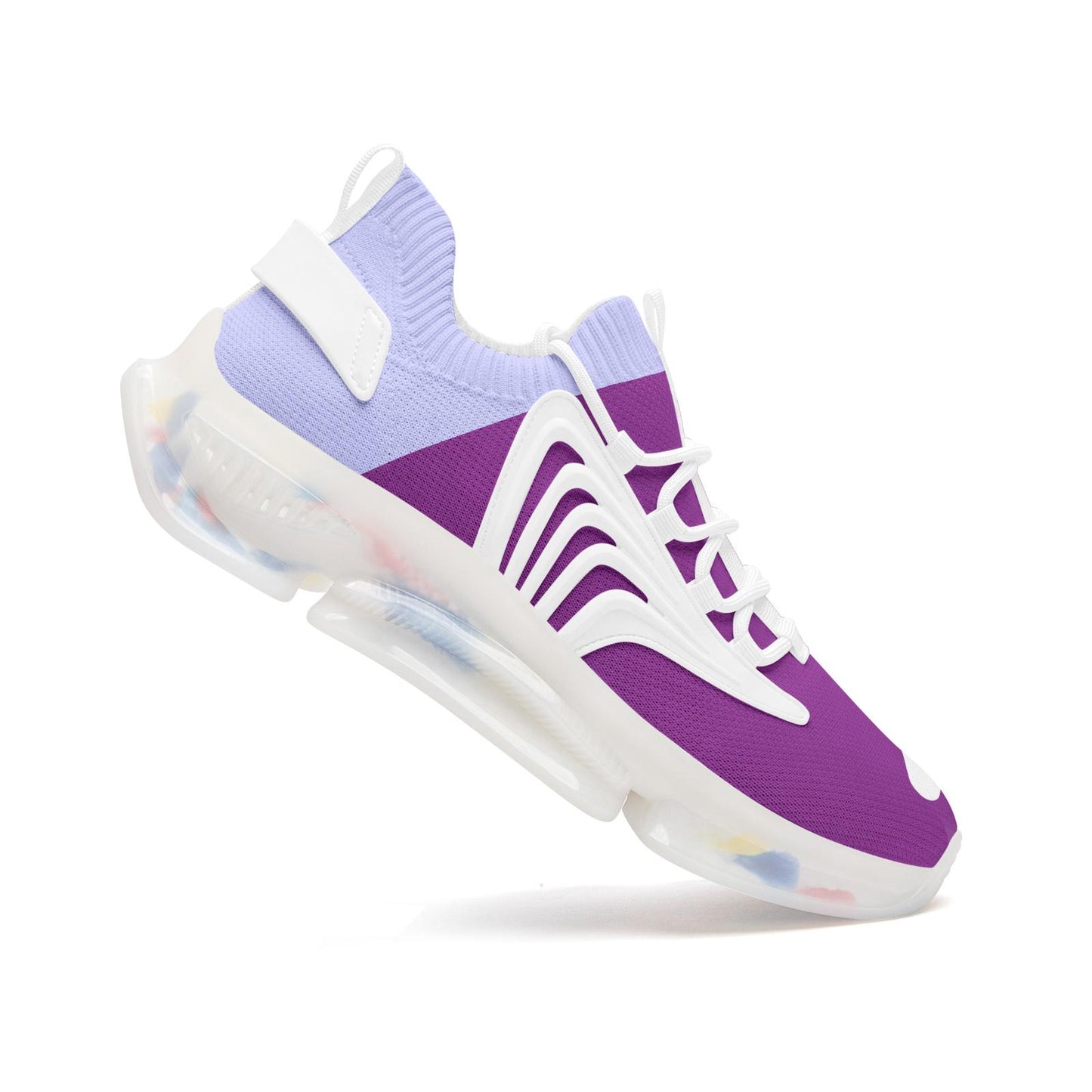Purple Sneakers Unisex Low Top Mesh Sneakers
