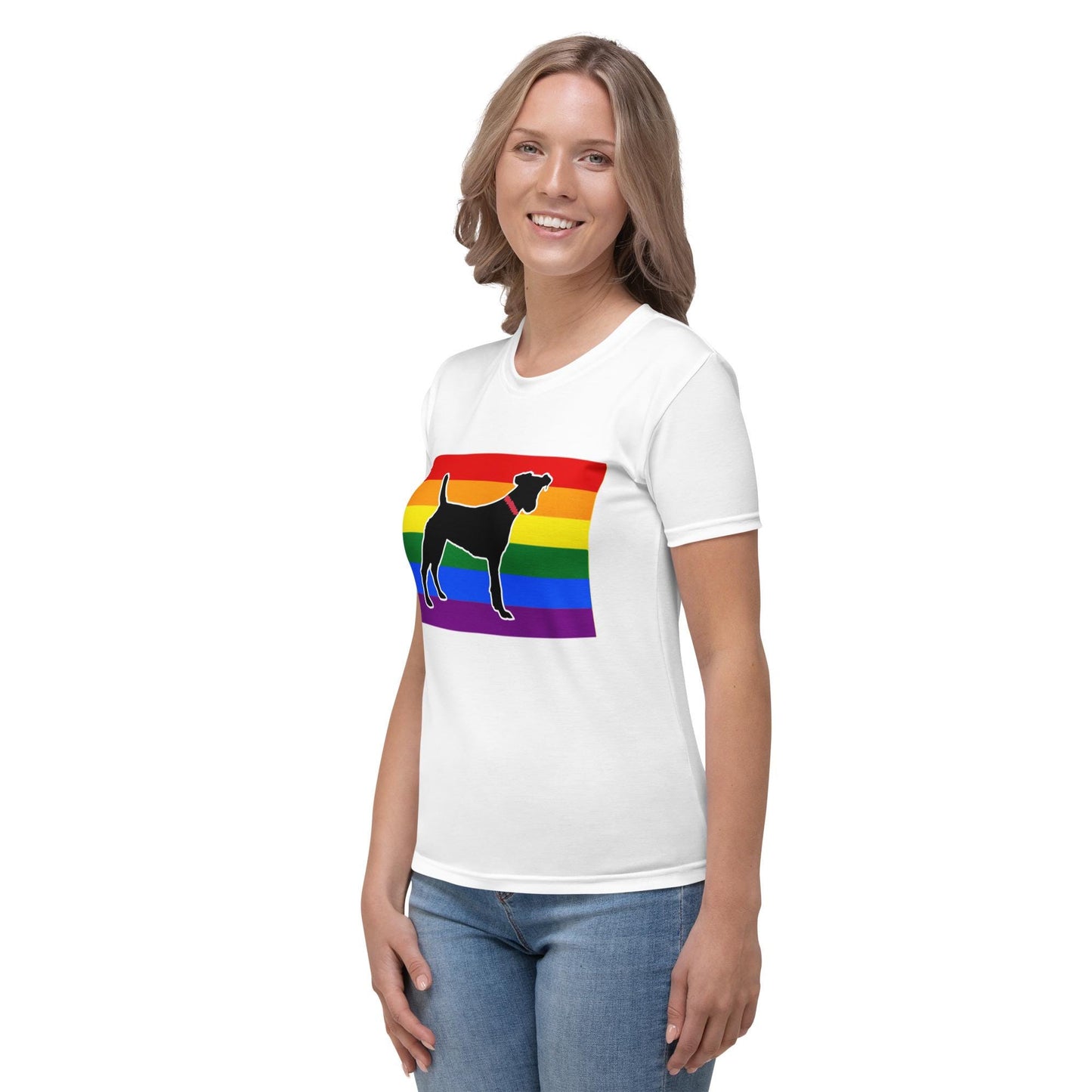 Women's Pride T-Shirts Black Dog Pride T-Shirts