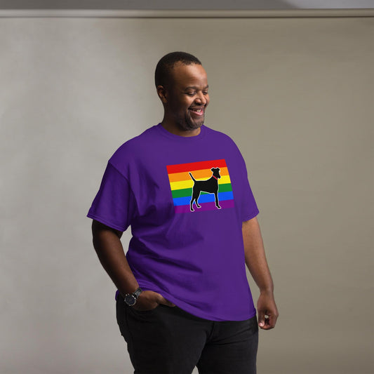 Black Dog Pride T-shirt Unisex Pride classic tees