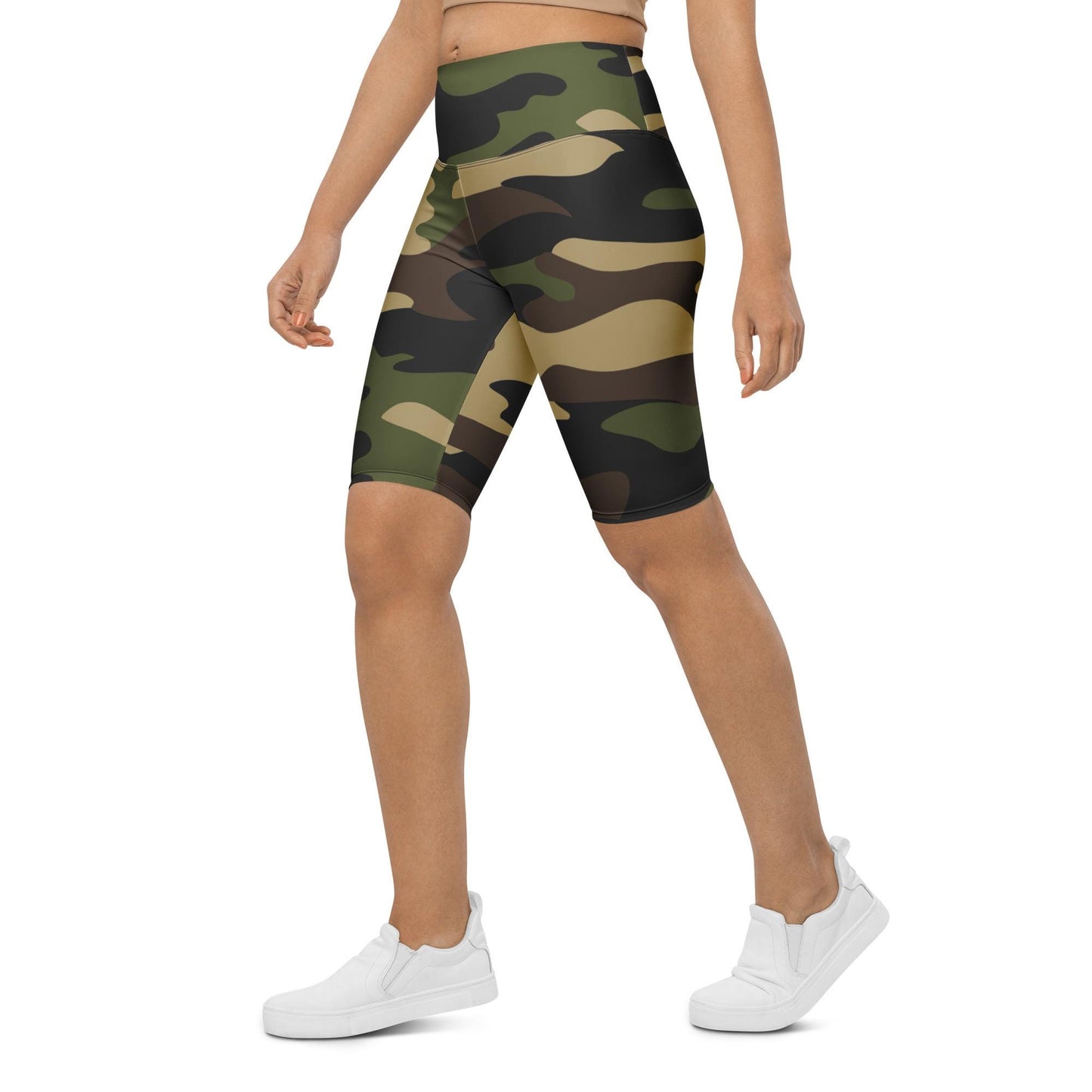Camo Biker Shorts Sizes up to 3XL
