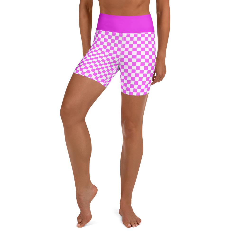 Pink Yoga Shorts