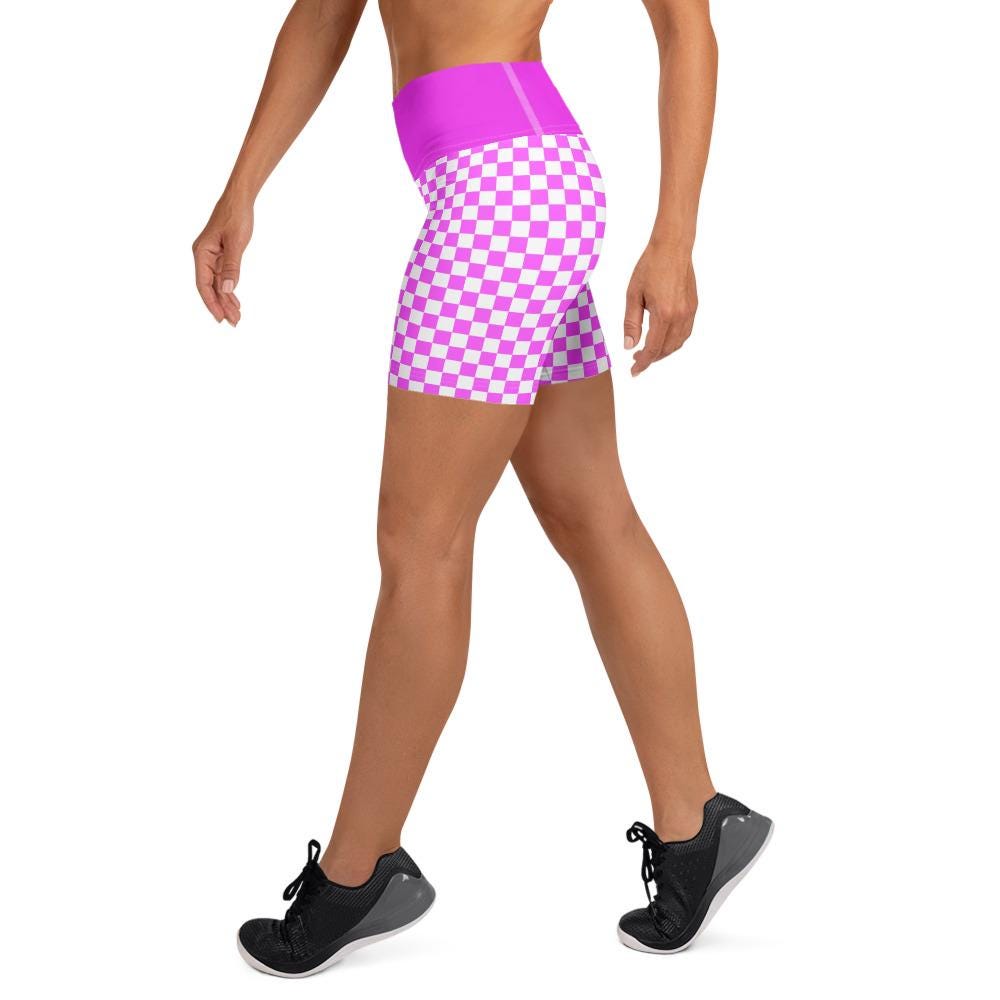 Pink Yoga Shorts