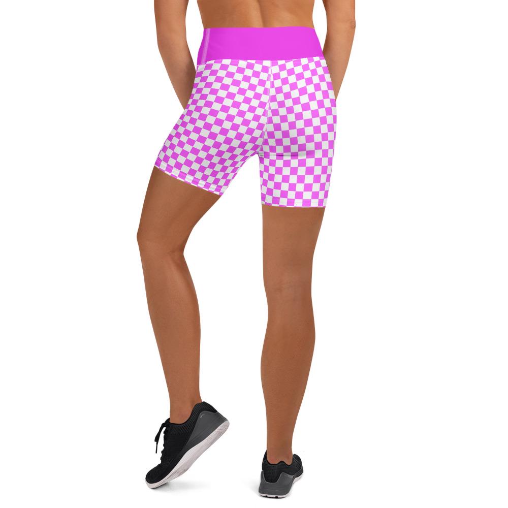 Pink Yoga Shorts