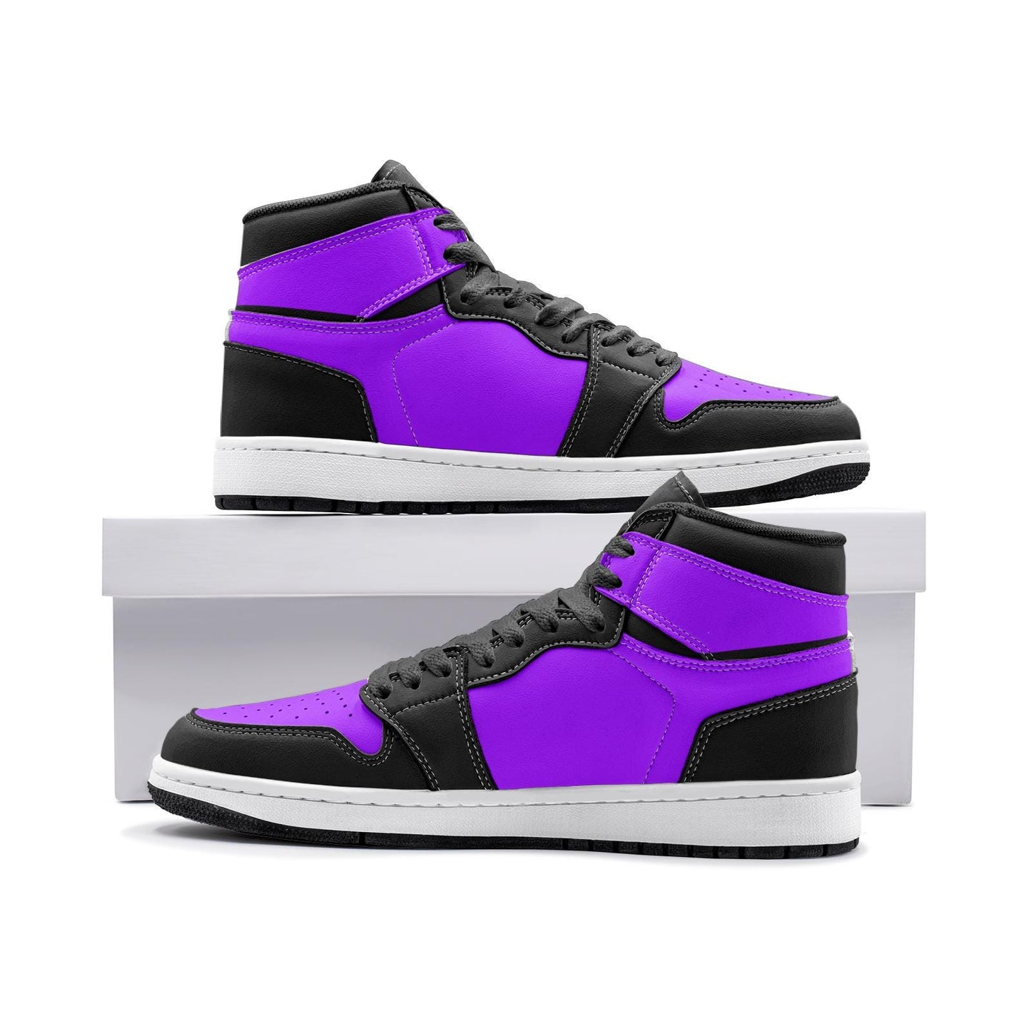 Purple High Top Sneakers Unisex Sneaker TR