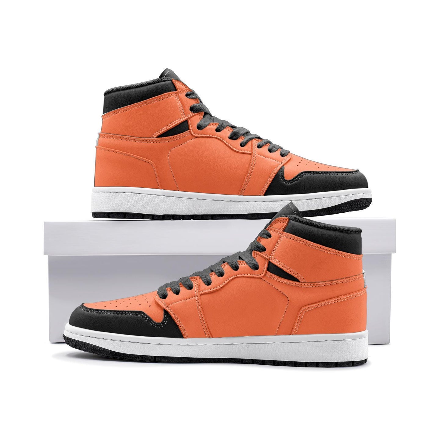 Orange High Top Sneakers Unisex Sneaker TR