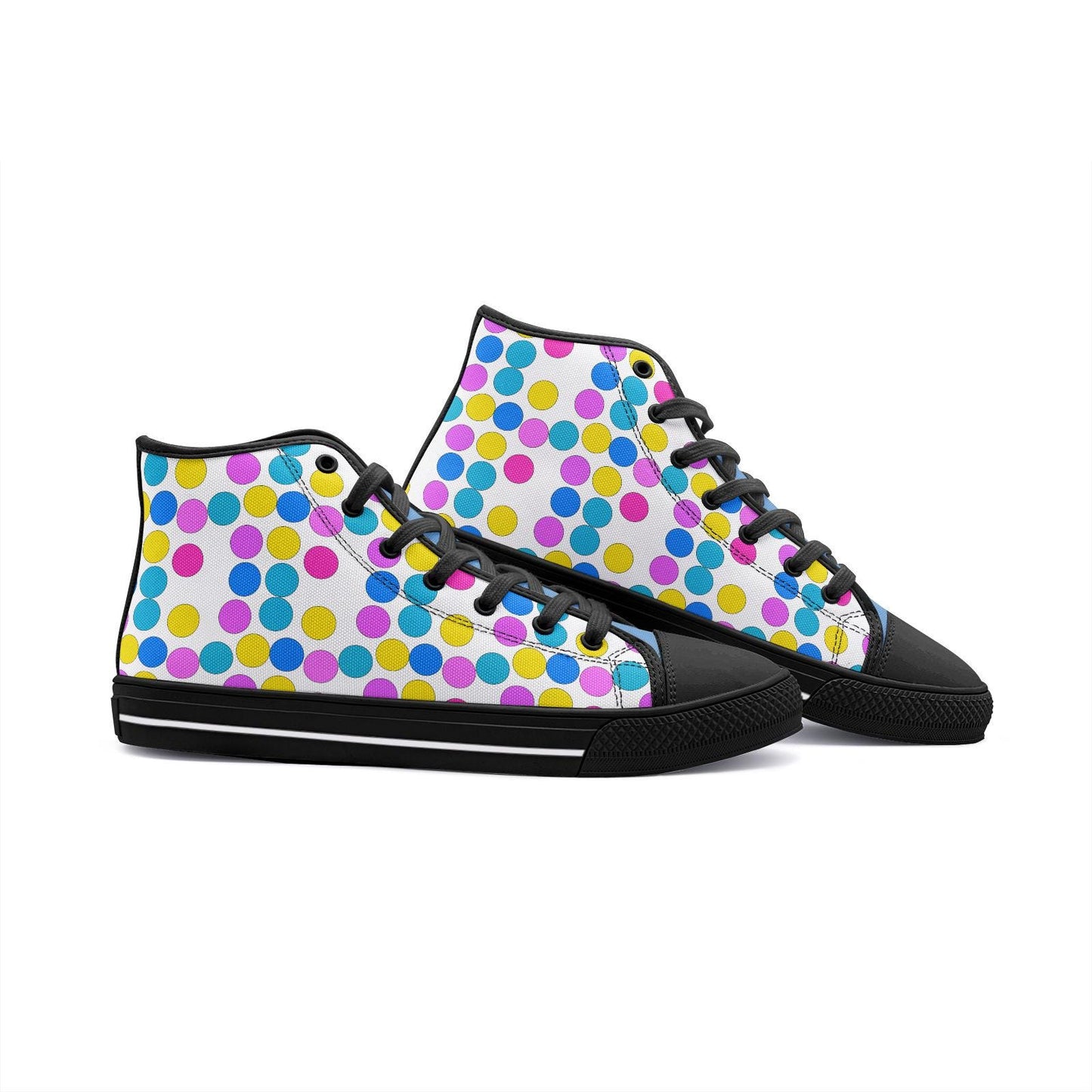 Colorful High Top Sneakers Unisex High Top Canvas Shoes