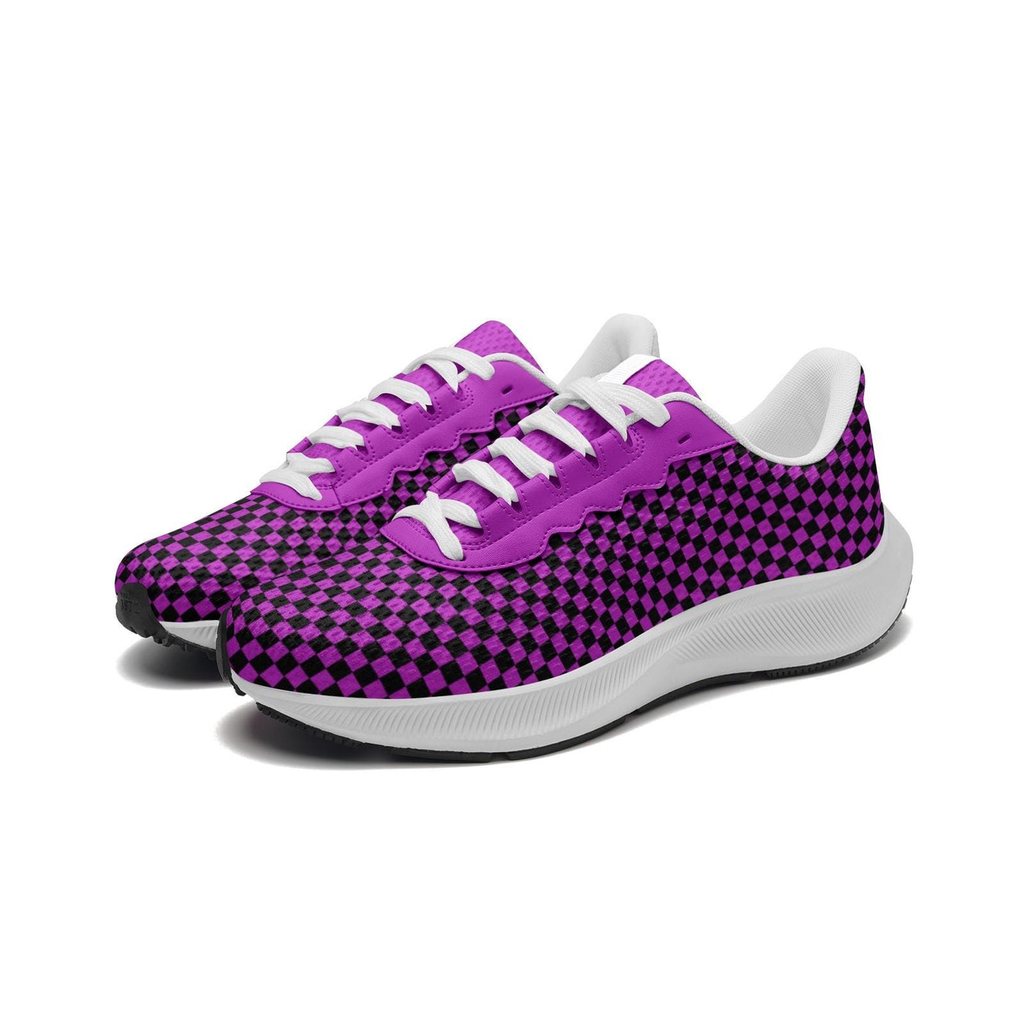 Purple Running Shoes Unisex Mesh Tech Performance Running Shoes