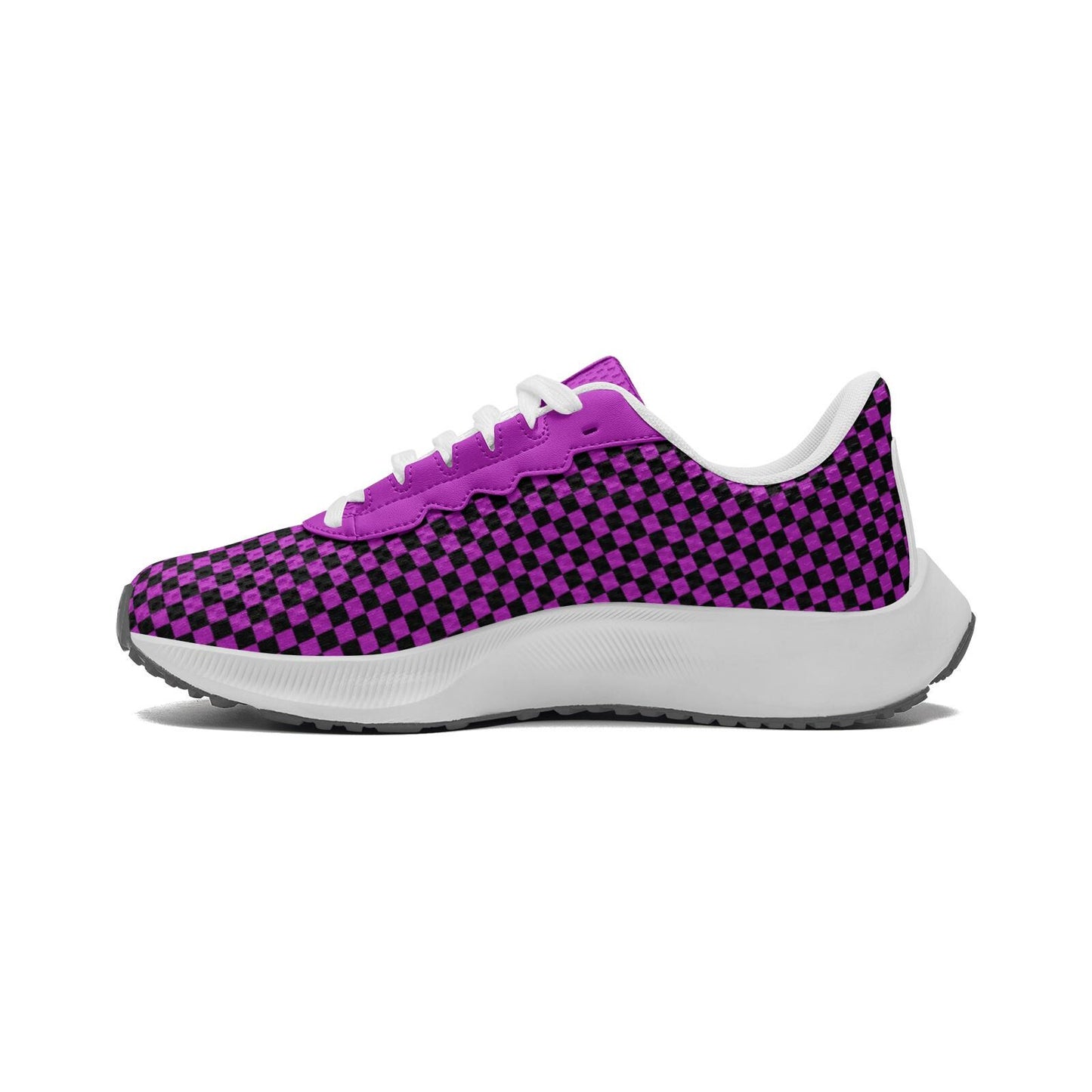 Purple Running Shoes Unisex Mesh Tech Performance Running Shoes