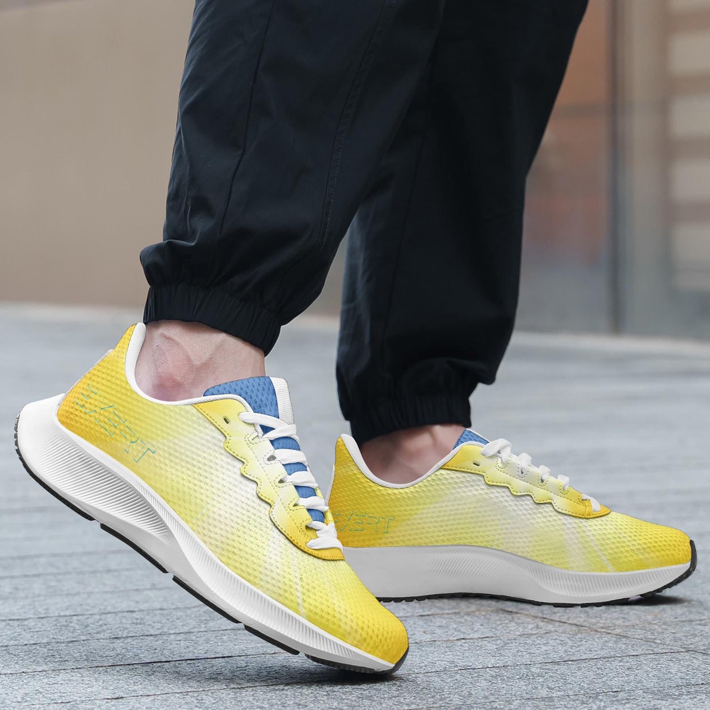 Yellow Sneakers Womens Yellow Running Shoes Unisex Sizes