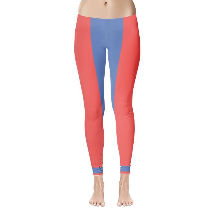 Red leggings Women's Temp Control Cotton Leggings