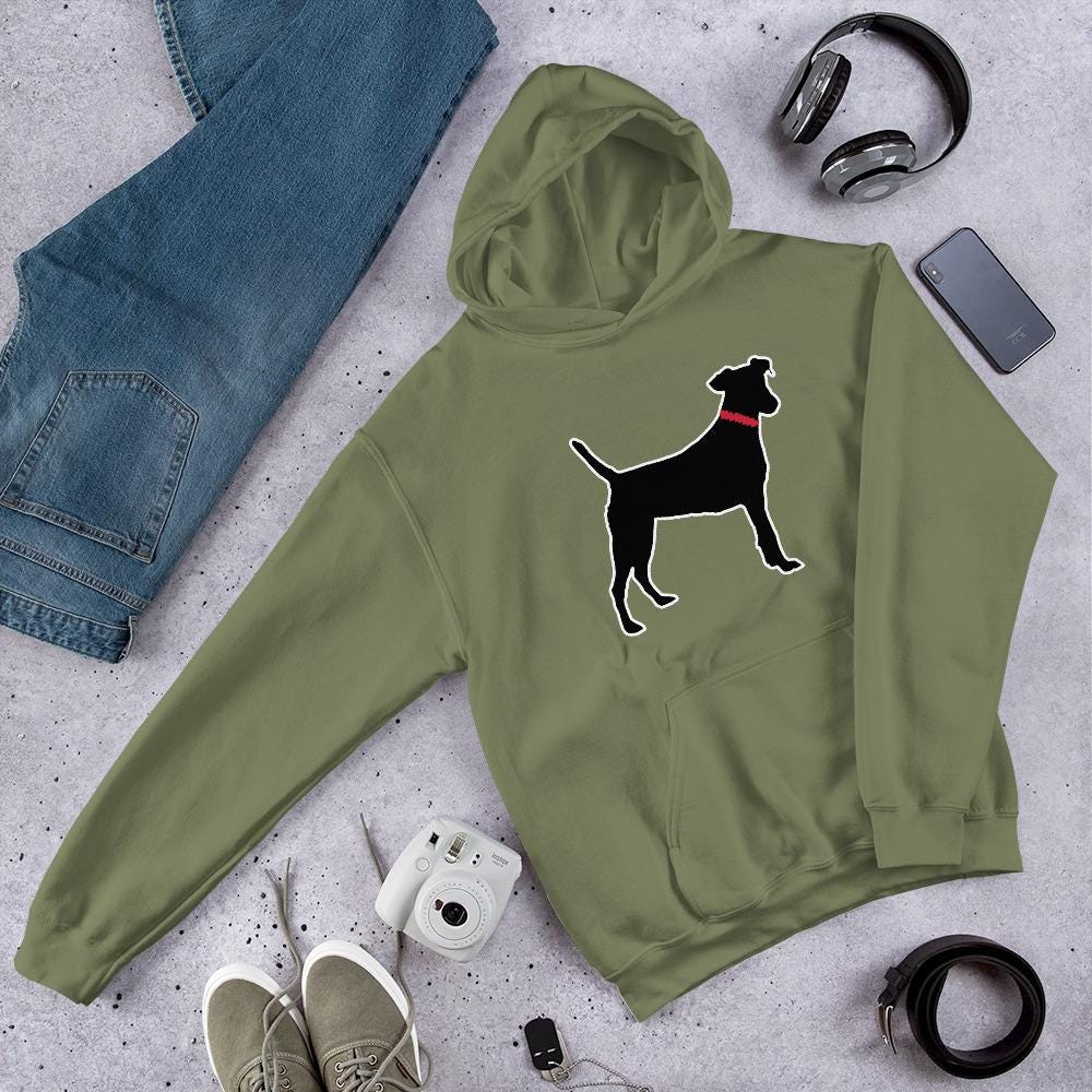 Black Dog Hoodies Unisex Hoodie