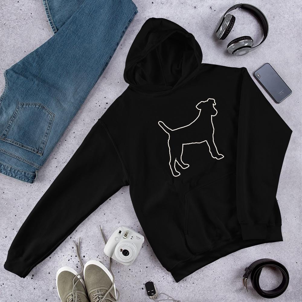Black Dog Hoodies Black Lab Hoodies Unisex Hoodie