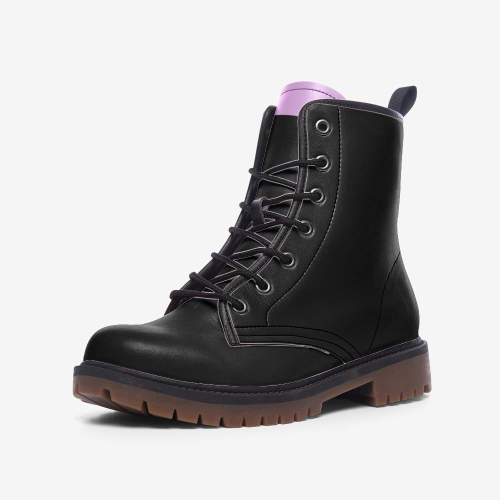 Black Boots Casual Leather Lightweight boots MT