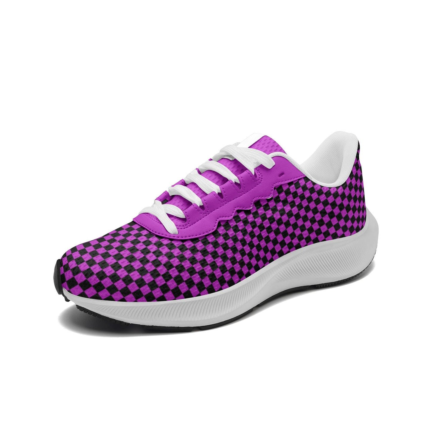 Purple Running Shoes Unisex Mesh Tech Performance Running Shoes