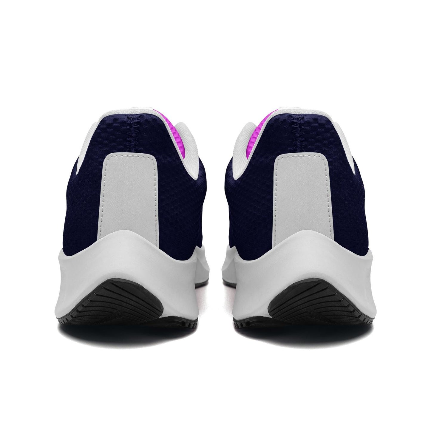 Navy Blue Sneakers Unisex Mesh Tech Performance Running Shoes