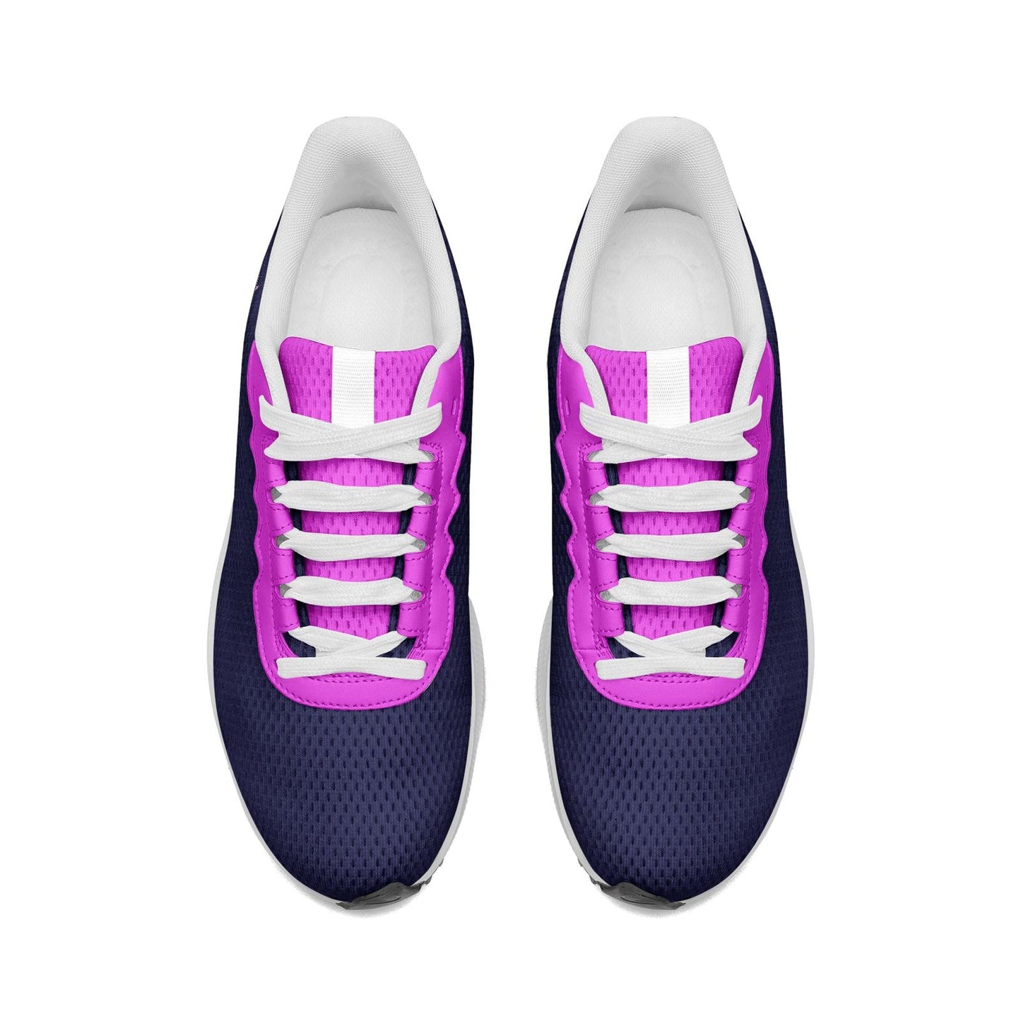 Navy Blue Sneakers Unisex Mesh Tech Performance Running Shoes