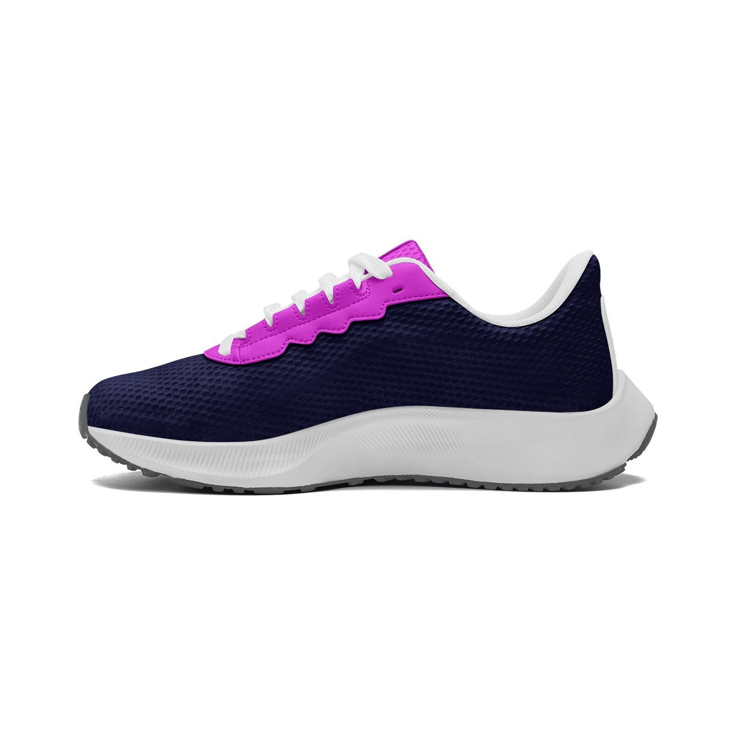 Navy Blue Sneakers Unisex Mesh Tech Performance Running Shoes