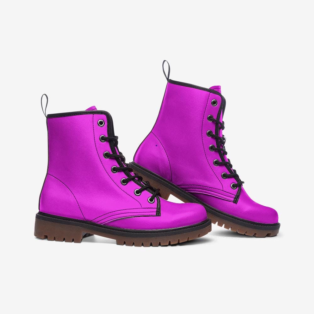 Pink Boots Casual Leather Lightweight boots MT
