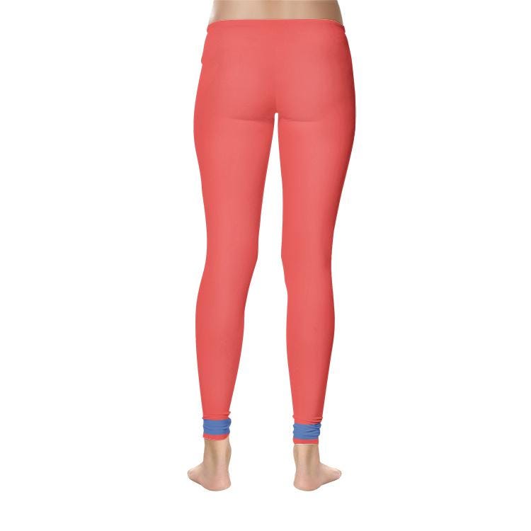 Red leggings Women's Temp Control Cotton Leggings