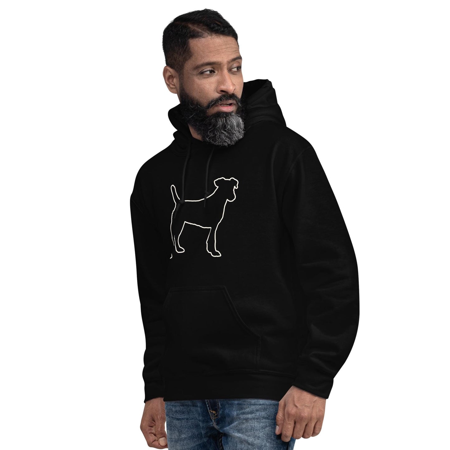 Black Dog Hoodies Black Lab Hoodies Unisex Hoodie