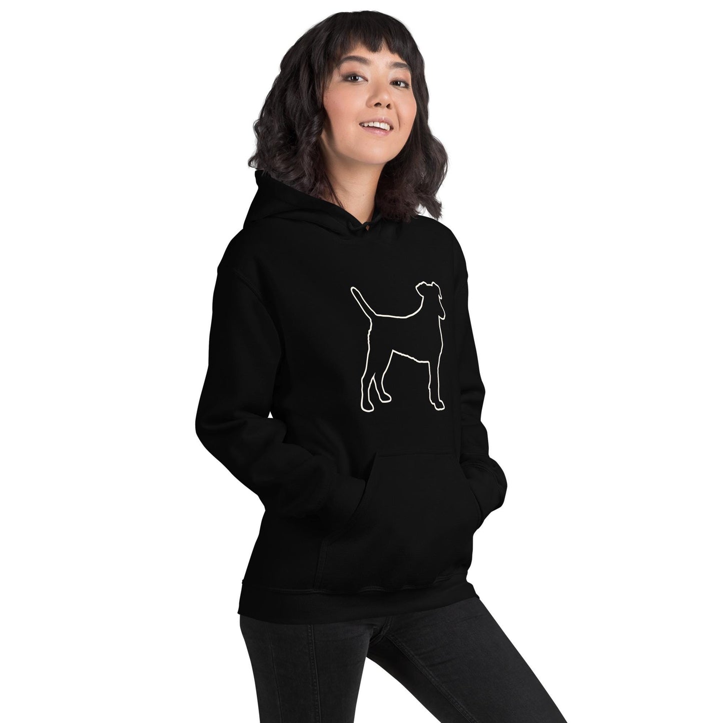 Black Dog Hoodies Black Lab Hoodies Unisex Hoodie