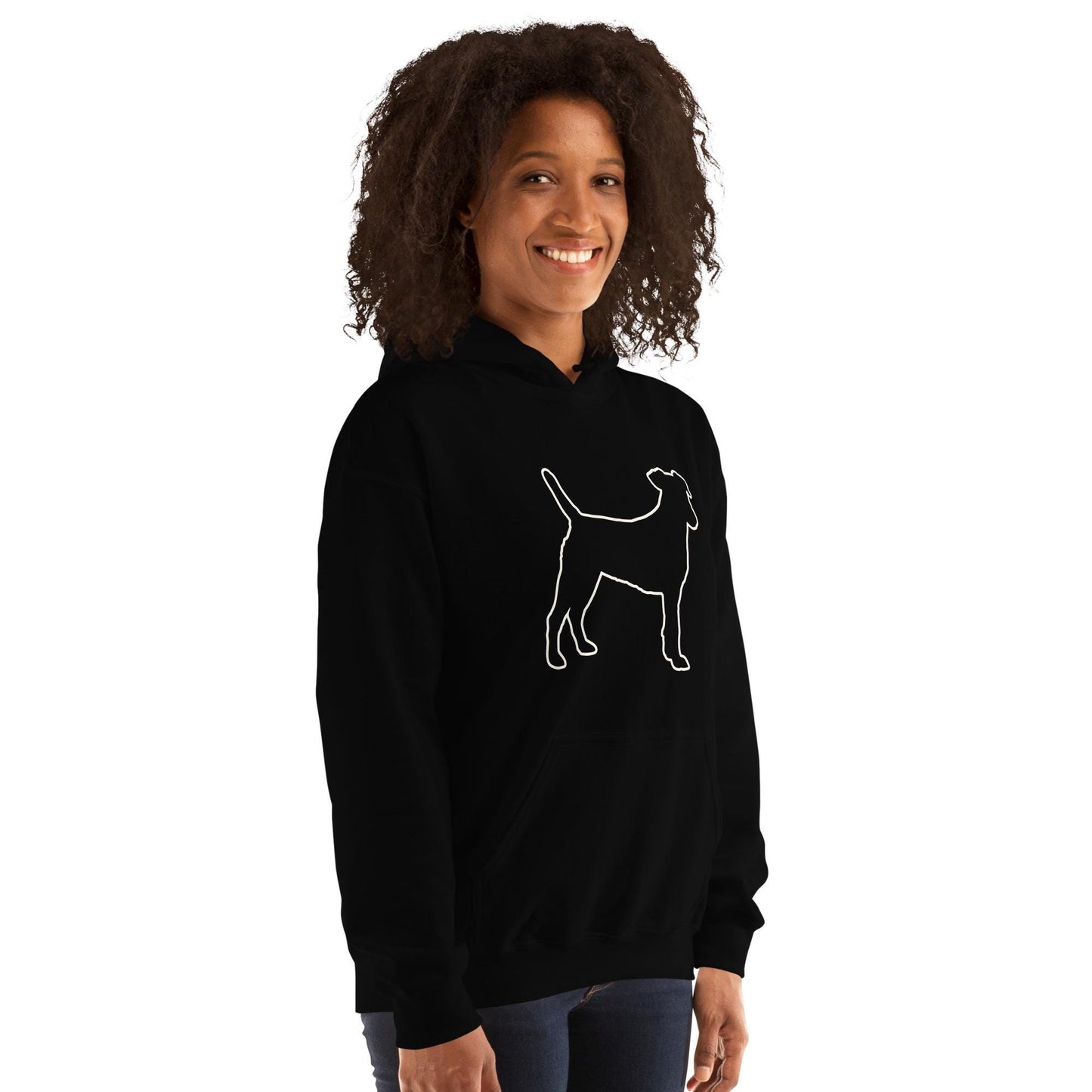 Black Dog Hoodies Black Lab Hoodies Unisex Hoodie